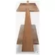 Eula Medium Brown Console Table
