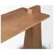 Eula Medium Brown Console Table