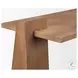 Eula Medium Brown Console Table