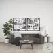 Stinson Black Leather Sofa