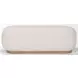 Siren Cream Fabric Bench