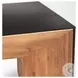 Tabor Black Oak And Natural Wood Coffee Table