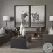 Tabor Black Oak And Natural Wood Coffee Table