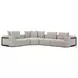 Warner Gray 3 Piece RAF Sectional