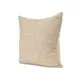 Jeren Beige Decorative Square Pillow Cover