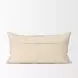 Jalia Cream and Black Decorative Lumbar Pillow Cover