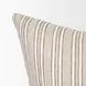 Jaxon Beige and Black Decorative Square Pillow Cover