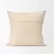 Jensen Beige and Gray Decorative Square Pillow Cover