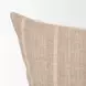 Jensen Beige and Gray Decorative Square Pillow Cover