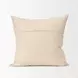 Jenner Cream Decorative Square Pillow Cover