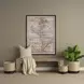 Jaxon Beige and Black Decorative Square Pillow Cover