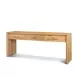 Belford Light Brown 72" Console Table with 3 Drawers