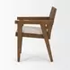 Reid Cream Upholstered Dining Armchair