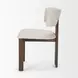 Soho Cream Upholstered Dining Chair
