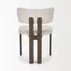Soho Cream Upholstered Dining Chair