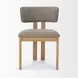 Soho Gray Upholstered Dining Chair