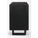 Grier Matte Black Accent Cabinet