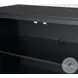 Grier Matte Black Accent Cabinet