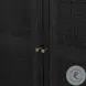 Grier Matte Black Accent Cabinet