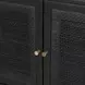 Grier Black 65" Media Console