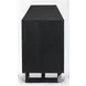 Grier Matte Black Cane Sideboard