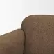 Saga Brown Upholstered Club Chair