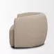 Kornelia Mushroom Gray Upholstered Club Chair