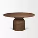 Atlas Medium Brown 60" Round Dining Table