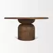 Atlas Medium Brown 60" Round Dining Table