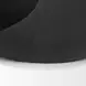 Cove Black Round Sculptural Open Side Table