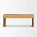 Belford Light Brown 72" Console Table with 3 Drawers