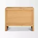 Belford Light Brown 3 Drawer Nightstand