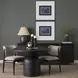 Atlas Black 42" Round Dining Table