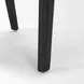 Reid Black Upholstered Dining Armchair