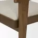 Reid Cream Upholstered Dining Armchair