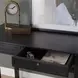 Grier Black 60" Office Desk