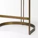 Hollyfield II Black Upholstered Counter Height Stool with Nailhead Trim