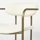 Parker I Cream Upholstered Dining Chair Set of 2