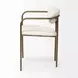 Parker I Cream Upholstered Dining Chair Set of 2