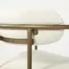 Parker Cream Upholstered Counter Height Stool
