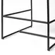 Stamford Black Upholstered Counter Height Stool