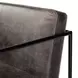 Stamford Black Upholstered Counter Height Stool