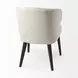 Niles Cream Performance Fabric Dining Chair