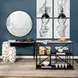 Frodo White Upholstered Barstool