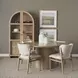 Cline Cream Performance Fabric Dining Chair