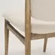 Cline Cream Performance Fabric Dining Chair