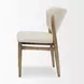 Cline Cream Performance Fabric Dining Chair