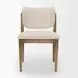 Cline Cream Performance Fabric Dining Chair