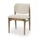 Cline Cream Performance Fabric Dining Chair