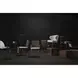 Clara Cream and Black Upholstered Dining Chair